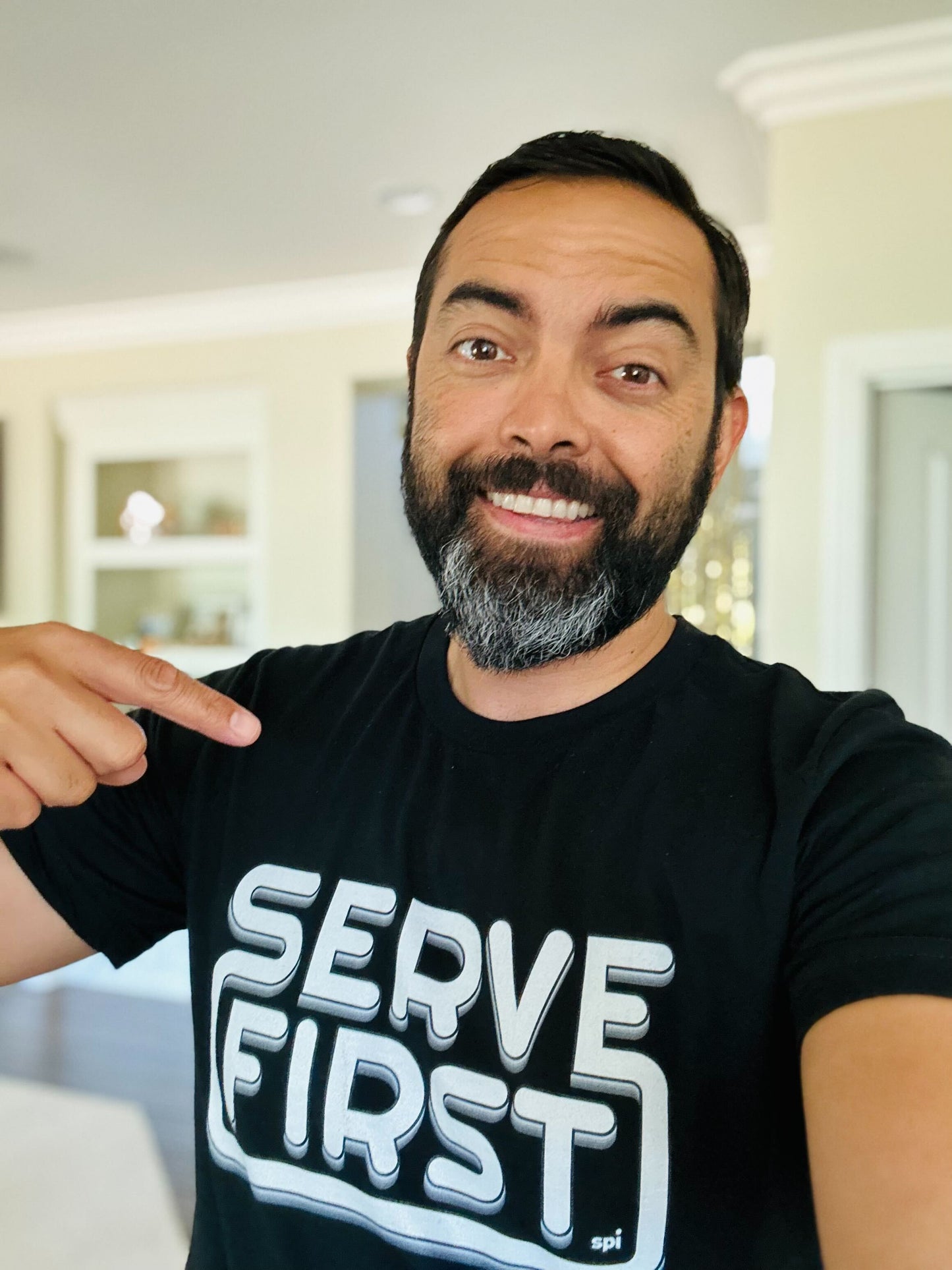Serve First unisex tee